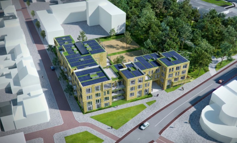 Deurningerstraat hoe het vm Arkepand er uit zal zien na verbouw.jpg