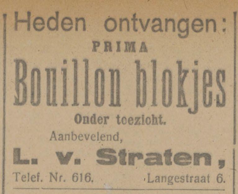 Langestraat 6 L. van Straten advertentie Tubantia 26-4-1917.jpg