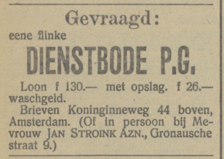 Gronauschestraat 9 Jan Stroink Azn. advertentie Tubantia 13-9-1913.jpg