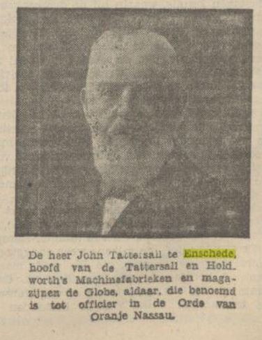 John tattersall krantenfoto 1930.JPG