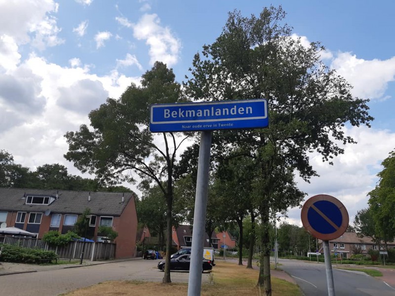 Bekmanlanden straatnaambord.jpg