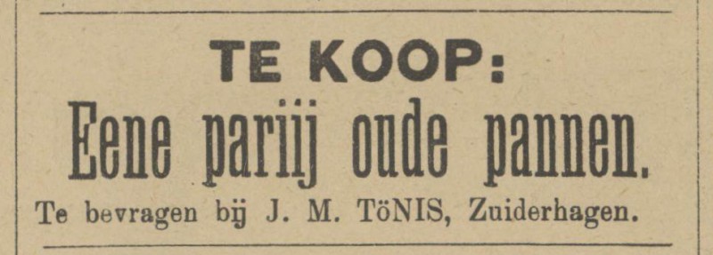 Zuiderhagen J.M. Tönis advertentieTubantia 31-3-1888.jpg