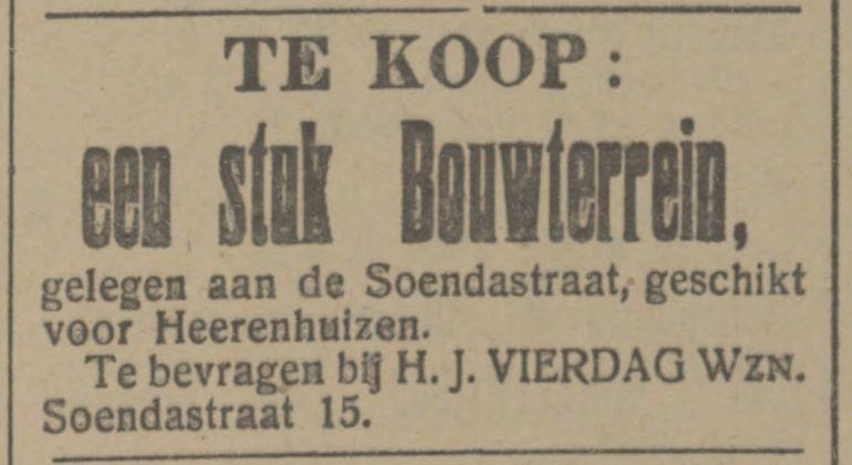 Soendastraat 15 H.J. Vierdag Wzn. advertentie Tubantia 18-12-1912.jpg