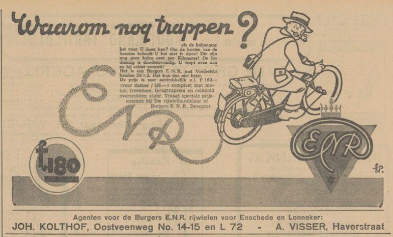 Haverstraat  A. Visser advertentie Tubantia 4-5-1931.jpg