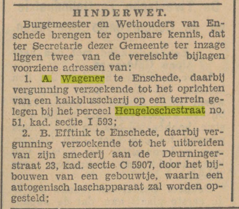 Hengeloschestraat 51 A. Wagener krantenbericht Tubantia 8-11-1929.jpg