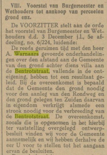 Bentrotstraat 4 A, Warnaars krantenbericht Tubantia 23-12-1921.jpg