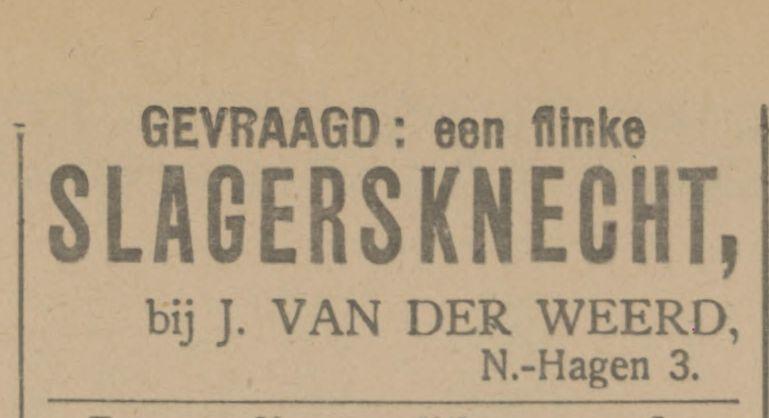 Noorderhagen 3 J. van der Weerd advertentie Tubantia 9-2-1914.jpg