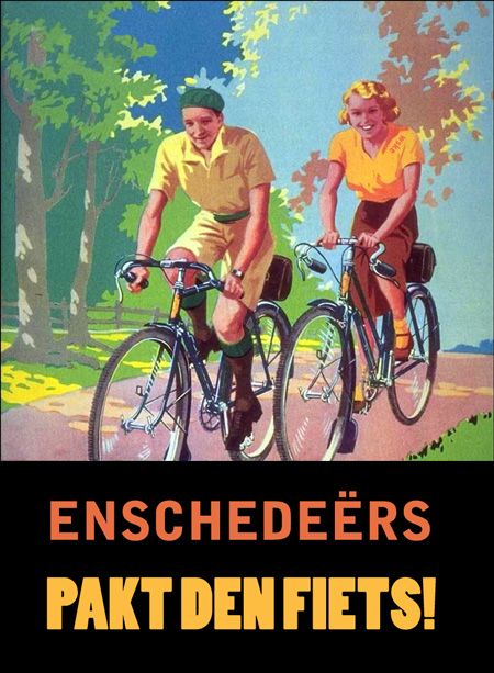Enschedeërs, pakt den fiets!