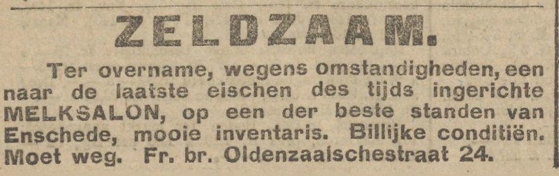 Oldenzaalschestraat 24 Melksalon advertentie 19-10-1912.jpg