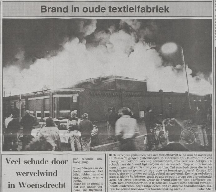Roomweg brand Nino krantenfoto 6-5-1992.jpg