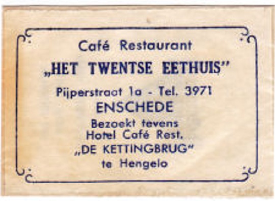 Pijpenstraat 1a cafe restaurant Het Twentse Eethuis.jpg
