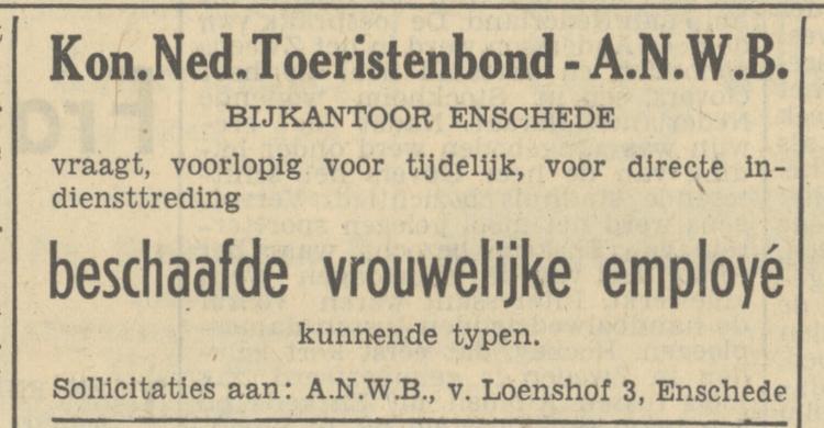 Van Loenshof 3 A.N.W.B. advertentie Tubantia 31-5-1949.jpg