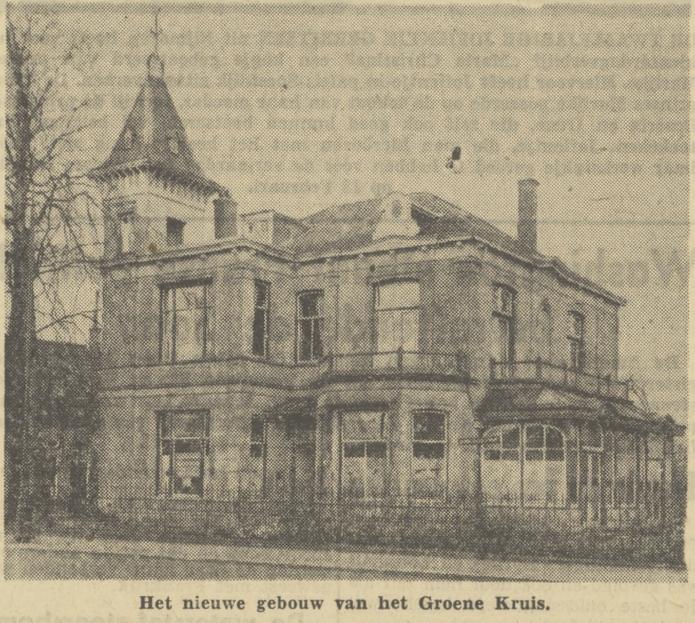 Hengelosestraat 46 gebouw Het Groene Kruis krantenfoto Tubantia 19-1-1950.jpg