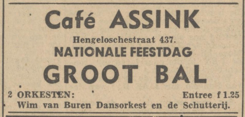 Hengelosestraat 437 cafe Assink advertentie Tubantia 18-2-1947.jpg
