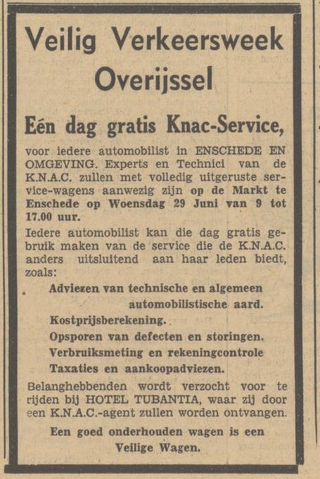 Markt K.N.AC. agent advertentie Tubantie 28-6-1949.jpg