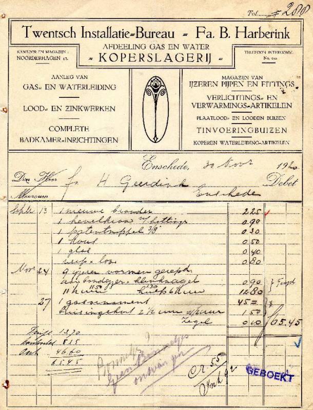 Noorderhagen 1b Rekening Harberink 1920.jpg