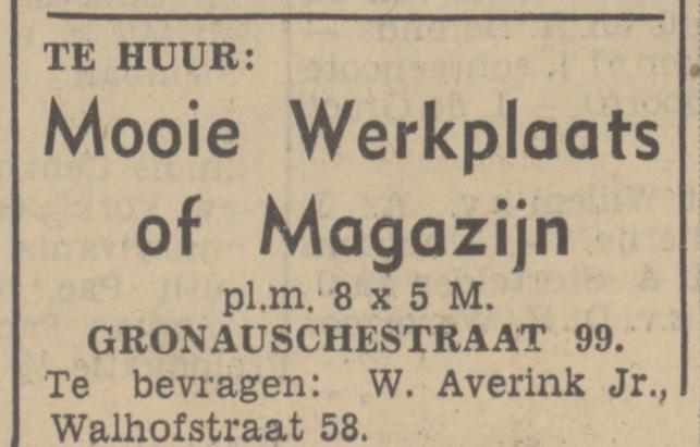 Walhofstraat 58 W. Averink Jr. advertentie Tubantia 12-10-1938.jpg