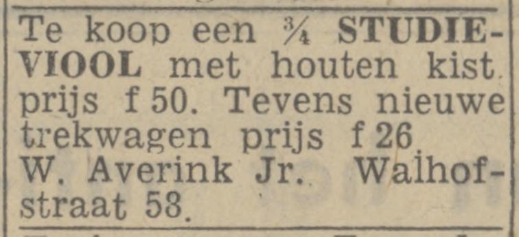Walhofstraat 58 W. Averink Jr. advertentie Twentsch nieuwsblad 16-5-1944.jpg