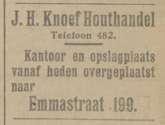 Emmastraat 199 J.H. Knoef houthandel advertentie Tubantia 27-7-1921.jpg