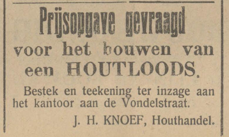 Vondelstraat J.H. Knoef houthandel advertentie Tubantia 30-9-1912.jpg