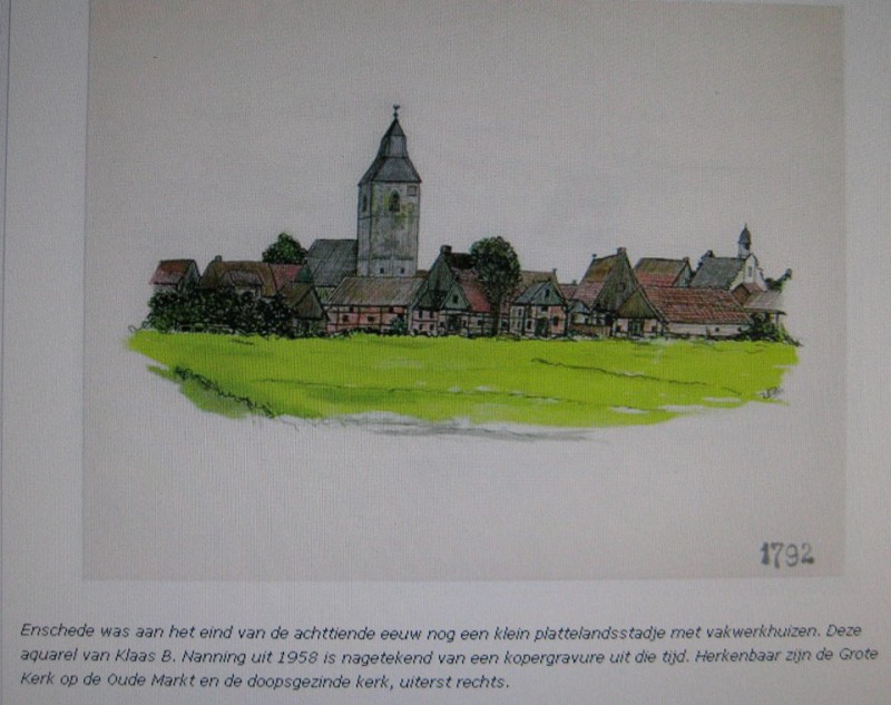 Markt Grote Kerk 1792 aquarel tekening.jpg