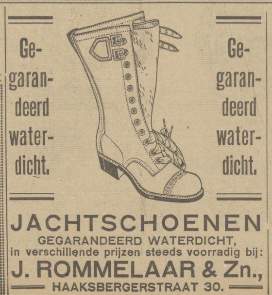 Haaksbergerstraat 30 J. Rommelaar & Zn. advertentie Tubantia 13-9-1924.jpg