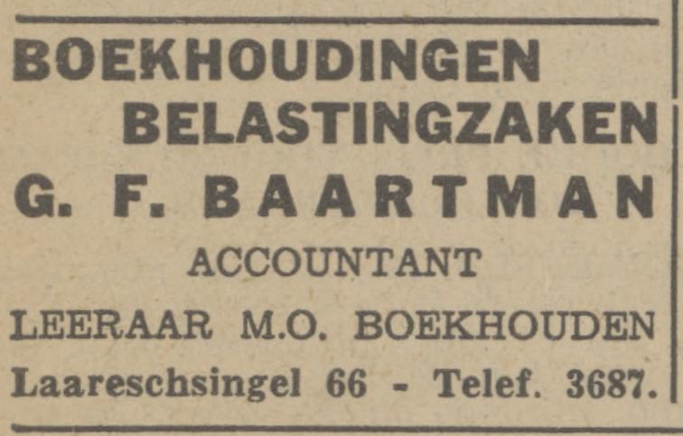 Laaressingel 66 G.F. Baartman Accountant advertentie Tubantia 13-11-1941.jpg