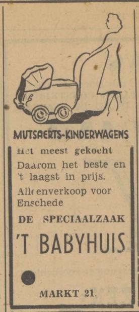 Markt 21 Babyhuis advertentie Tubantia 18-10-1947.jpg