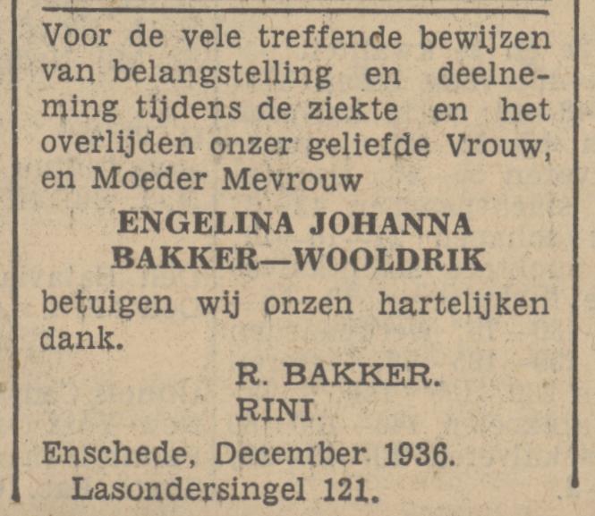 Lasondersingel 121 R. Bakker advertentie Tubantia 22-12-1936.jpg