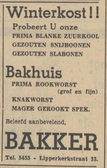 Lipperkerkstraat 33 Bakker advertentie Tubantia 3-12-1936.jpg