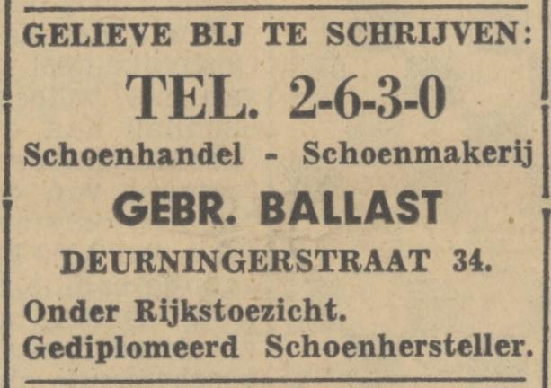 Deurningerstraat 34 Gebr. Ballast advertentie Tubantia 22-6-1935.jpg