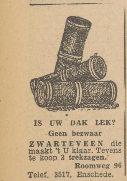 Roomweg 96 Zwarteveen advertentie Tubantia 27-2-1947.jpg
