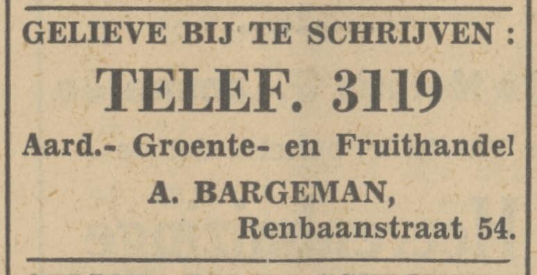 Renbaanstraat 54 A. Bargeman advertyentie Tubantia 8-6-1935.jpg