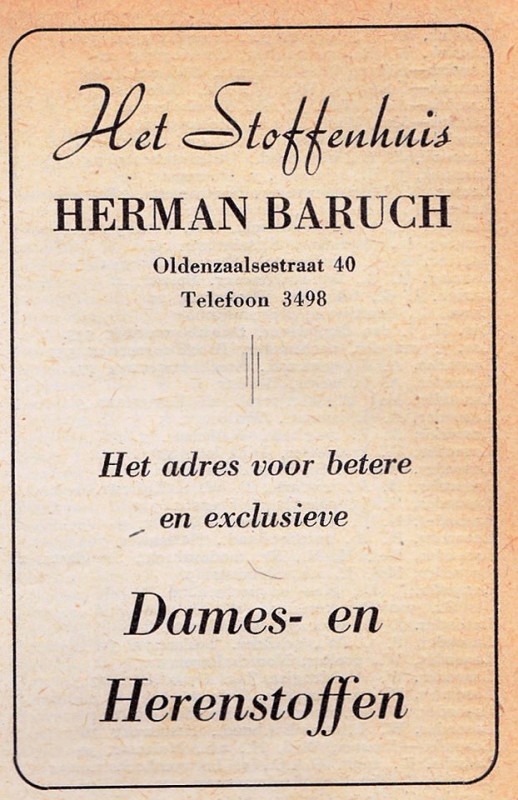 Oldenzaalsestraat 40 advertentie Stoffenhuis Herman Baruch.jpg