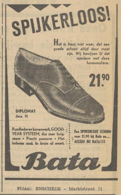 Marktstraat 11 Bata advertentie Tubantia 2-11-1951.jpg