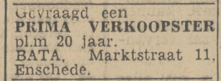 Marktstraat 11 Bata advertentie Twentsch nieuwsblad 11-10-1943.jpg