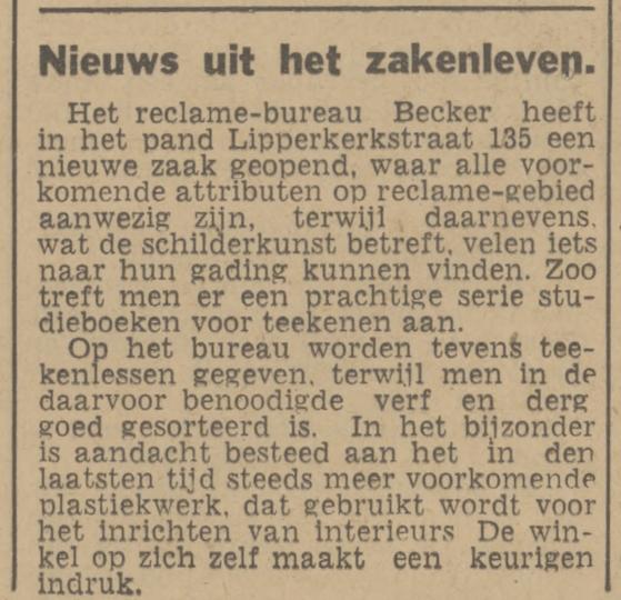 Lipperkerkstraat 135 Becker krantenbericht Tubantia 20-12-1941.jpg