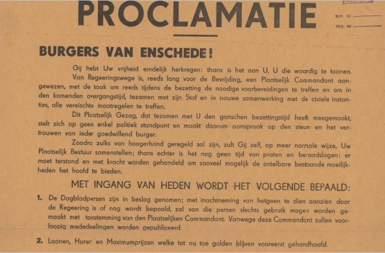 Proclamatie aan Burgers van Enschede 1-4-1945 (1).jpg