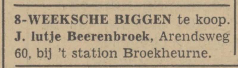 Arendsweg 60 J. Lutje Beerenbroek advertentie Tubantia 17-5-1941.jpg