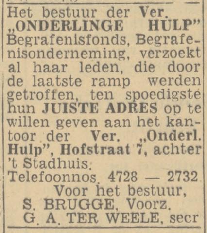 Hofstraat 7 Begrafenisfonds advertentie Twentsch nieuwsblad 28-2-1944.jpg