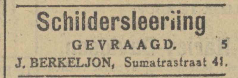 Sumatrastraat 41 J. Berkeljon advertentie 21-6-1929.jpg