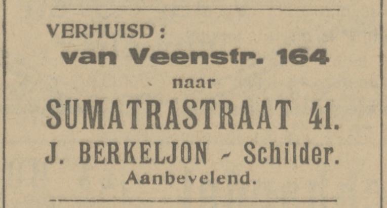Sumatrastraat 41 J. Berkeljon advertentie 25-7-1923.jpg