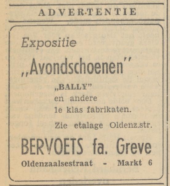 Markt 6 Bervoets Fa. Greve advertentie Tubantia 19-10-1951.jpg