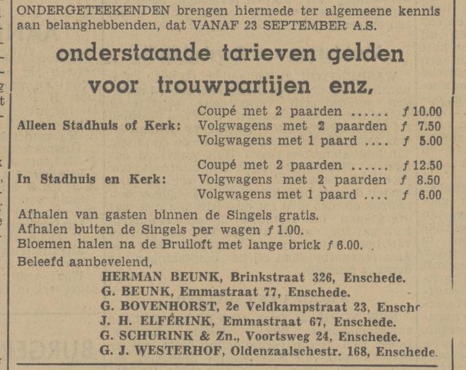 Brinkstraat 326 Herman Beunk advertentie Tubantia 21-9-1940.jpg