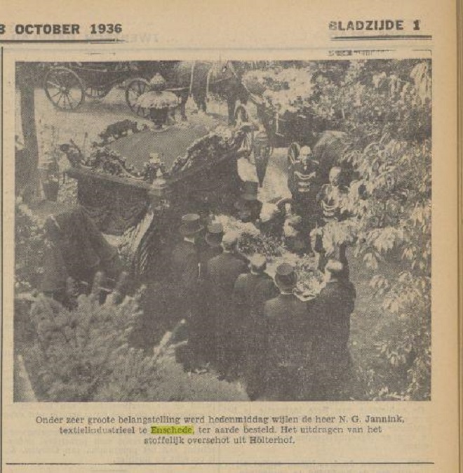 Holterhof Twentsch dagblad Tubantia en Enschedesche courant. Enschede, 23-10-1936..jpg