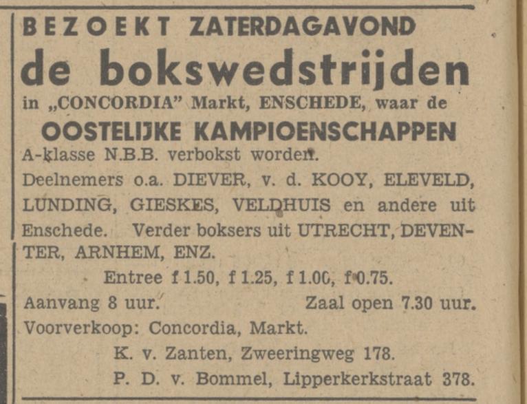Zweringweg 178 K. van Zanten advertentie Tubantia 5-2-1948.jpg