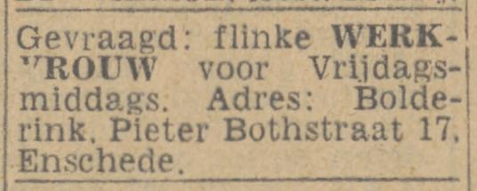 Pieter Bothstraat 17 Bolderink advertentie Twentsch nieuwsblad 7-7-1944.jpg
