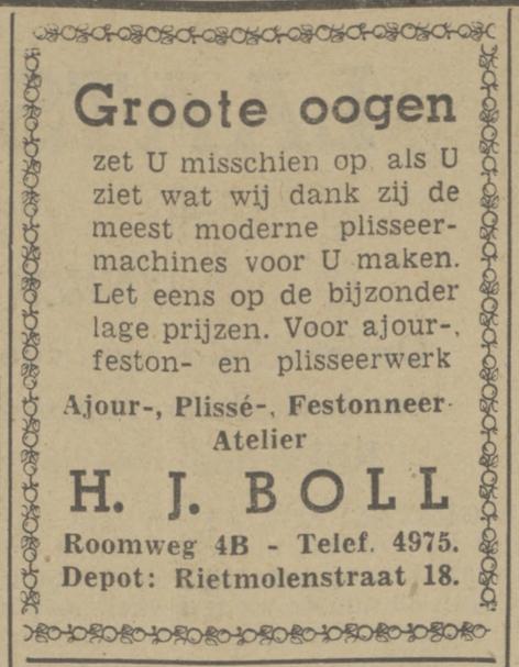 Rietmolenstraat 18 H.J. Bolle advertentie Tubantia 3-2-19410.jpg