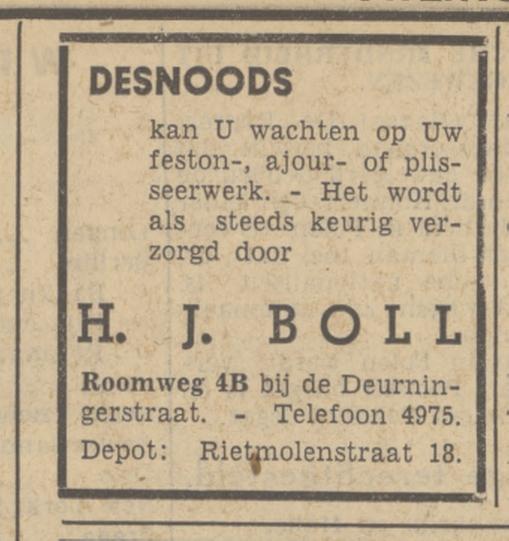 Roomweg 4b H.J. Boll advertentie Tubantia 6-3-1939.jpg