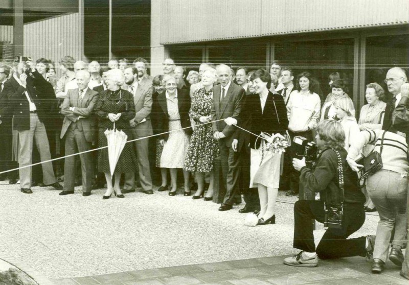Haaksbergerstraat 55 opening nieuwe ziekenhuis Ziekenzorg later MST door Prinses Margriet 5-6-1981.jpg